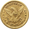 USA, 2,5 Dolara 1907 
