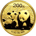 CHINY, 200 JUANÓW 2010 - PANDA