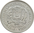 DOMINIKANA, 1 peso 1963