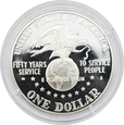 USA, 1 dolar 1991 ROCZNICA USO