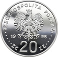 POLSKA, 20 złotych 1995, 50 ROCZNICA POWSTANIA ONZ