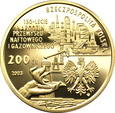 POLSKA, 200 złotych 2003, PRZEMYSŁ NAFTOWY   