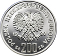 POLSKA, 200 złotych 1980, XIII ZIMOWE IGRZYSKA OLIMPIJSKIE