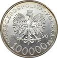 POLSKA, 100000 złotych 1990, Solidarność