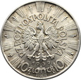 POLSKA , 10 złotych 1939, PIŁSUDSKI
