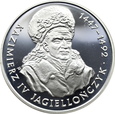 POLSKA, 200000 złotych 1993,  KAZIMIERZ IV JAGIELLOŃCZYK