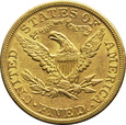 USA, 5 dolarów 1905 