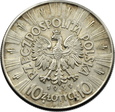 POLSKA, 10 złotych 1939, PIŁSUDSKI