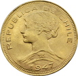 (W) CHILE, 100 PESO 1947