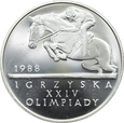POLSKA, 500 złotych 1987, IGRZYSKA XXIV OLIMPIADY 1988