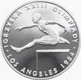 POLSKA, 200 złotych 1984, IGRZYSKA1984  LOS ANGELES