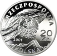 POLSKA, 20 złotych 2001, KOPALNIA SOLI W WIELICZCE