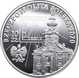 POLSKA, 10 złotych 2020, 100. ROCZNICA URODZIN ŚWIĘTEGO JANA PAWŁA