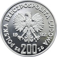 POLSKA, 200 złotych 1982, BOLESŁAW III KRZYWOUSTY
