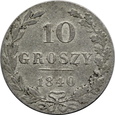POLSKA , 10 GROSZY 1840