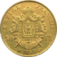 FRANCJA, 50 FRANKÓW 1859 BB  1