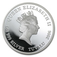 (SK) TUVALU, 1 DOLAR 2006, Red Back Spider (moneta kultowa)
