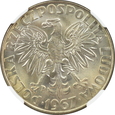 POLSKA, 10 złotych 1967, SKŁODOWSKA