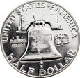 USA, PÓŁ DOLARA 1961   proof !!!