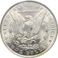 USA, 1 DOLAR 1887, MORGAN   PCGS MS64