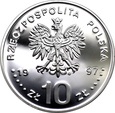 POLSKA, 10 złotych 1997, 1000-LECIE ŚMIERCI ŚW. WOJCIECHA