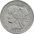 PERU, 5 peset 1880