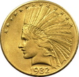 USA, 10 DOLARÓW 1932