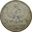 POLSKA, 5 złotych 1930, SZTANDAR 