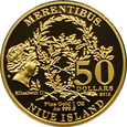 NIUE ISLAND, 50 DOLARÓW 2013, PONIATOWSKI
