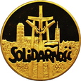 POLSKA, 200000 złotych 1990, Solidarność  (śr. 39 mm)