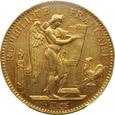 FRANCJA, 100 franków 1904 A    PCGS AU58