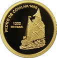 MOZAMBIK, 1000 meticaL 2003, PEDRO DE COVILHA