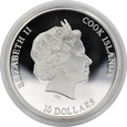 COOK ISLANDS, 10 dolarów 2012, NANO EARTH