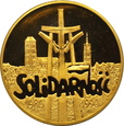 POLSKA, 200000 złotych 1990, Solidarność  (śr. 39 mm)
