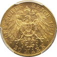 (RK) PRUSY, 20 MAREK 1901 A  PCGS MS63