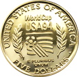 USA, 5 dolarów 1994, MISTRZOSTWA ŚWIATA W PIŁCE NOŻNEJ