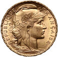 Francja, 20 franków 1913, Kogut