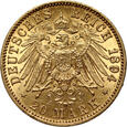 Niemcy, Prusy, Wilhelm II, 20 marek 1894 A, Berlin