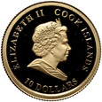Wyspy Cooka, 10 dolarów 2008, Gorch Fock