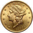 USA, 20 dolarów 1899, Filadelfia, Liberty