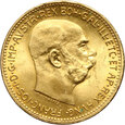 3. Austria, Franciszek Józef I, 20 koron 1915, Nowe bicie