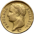 Francja, Napoleon I, 40 franków 1810 W, Lille