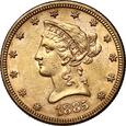 USA, 10 dolarów 1885, Filadelfia, Liberty