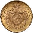 Belgia, Leopold II, 20 franków 1875