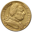 Francja, Ludwik XVIII, 20 franków 1814 A