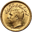Iran, Mohammad Reza Pahlawi, 1/2 pahlavi SH1351 (1972)