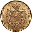 Hiszpania, Alfons XIII Burbon, 20 peset 1899 (18-99)