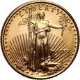 USA, 5 dolarów 1999, Amerykański Złoty Orzeł, 1/10 uncji złota