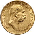1052. Austria, Franciszek Józef I, 10 koron 1909