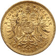 1052. Austria, Franciszek Józef I, 10 koron 1909